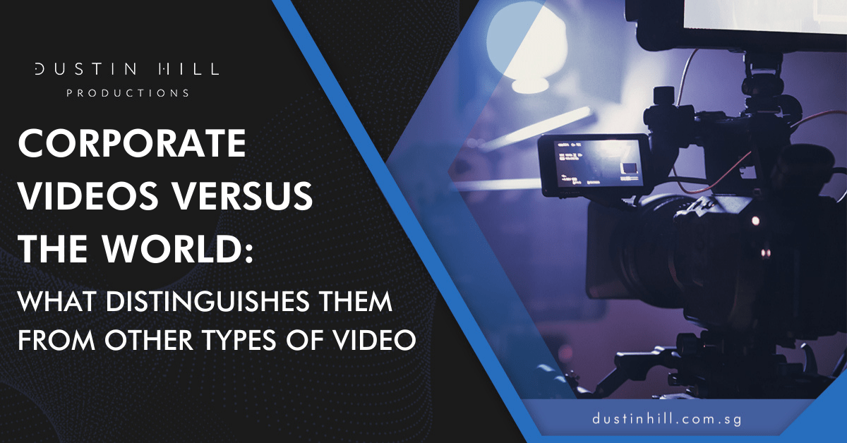 Corporate videos versus the world: what distinguishes them from other types of video
