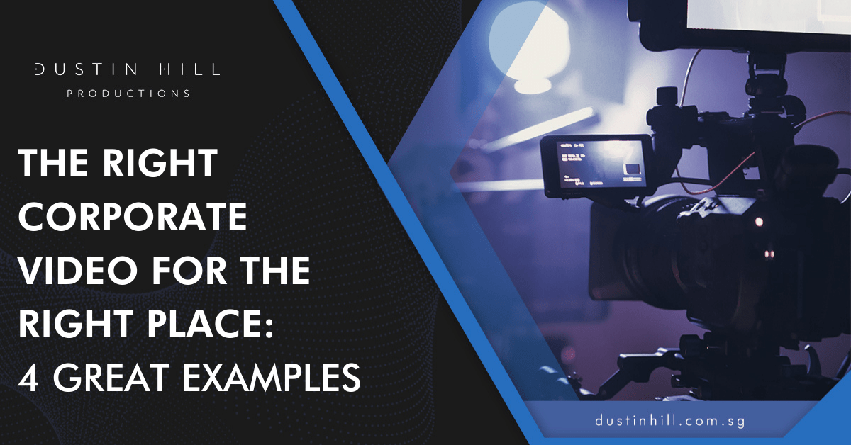 The right corporate video for the right place: 4 great examples