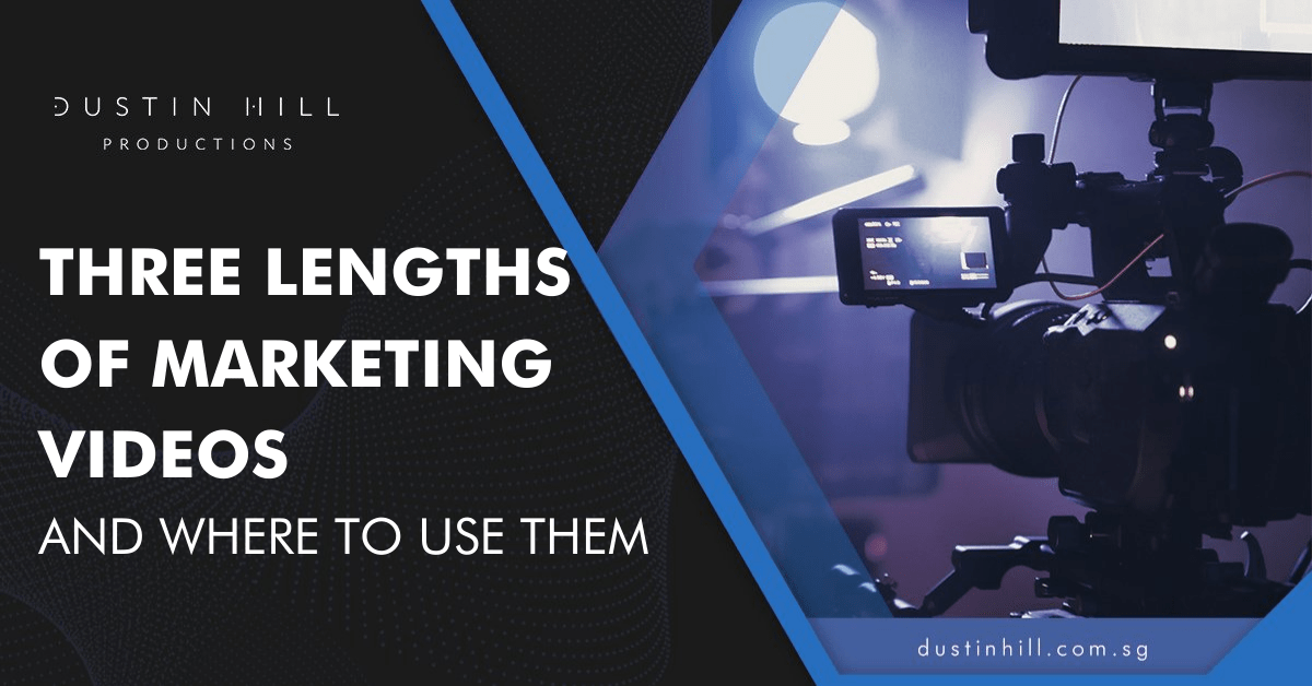 Three Lengths of Marketing Videos, and Where To Use Them