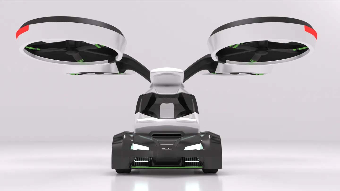 3D concept vehicle render